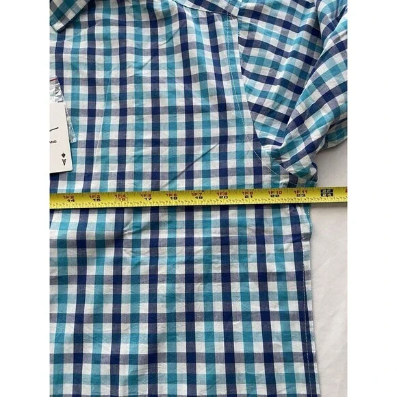 Lucky Luciano Button Up Shirt Mens XL Checkered Long Sleeve New With Tag